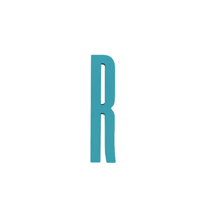 Design Letters Bokstaver i Tre, A-Z - Lyseblå