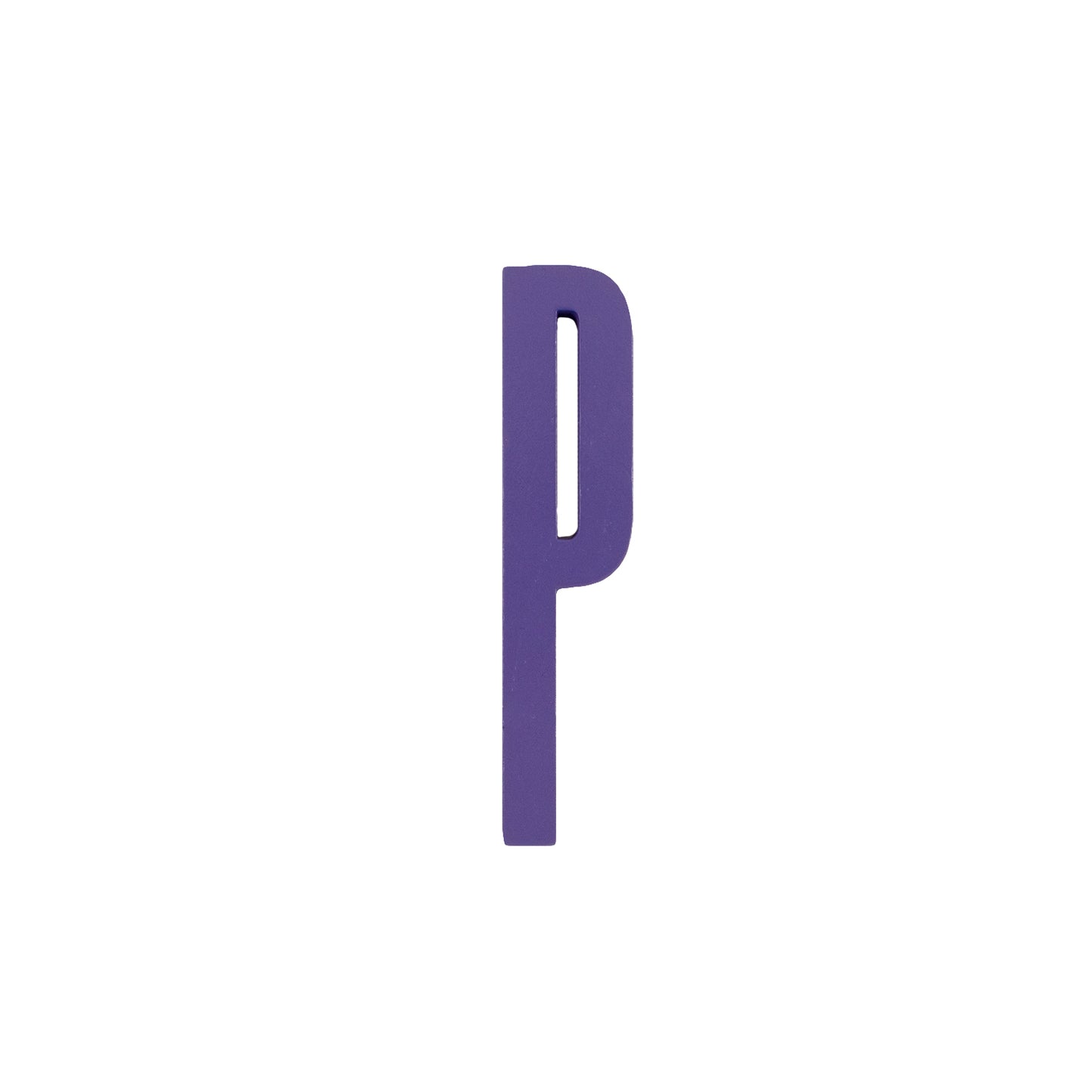 Design Letters Bokstaver i Tre, A-Z - Lilla