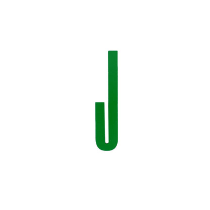 Design Letters Bokstaver i Tre, A-Z - Grønn