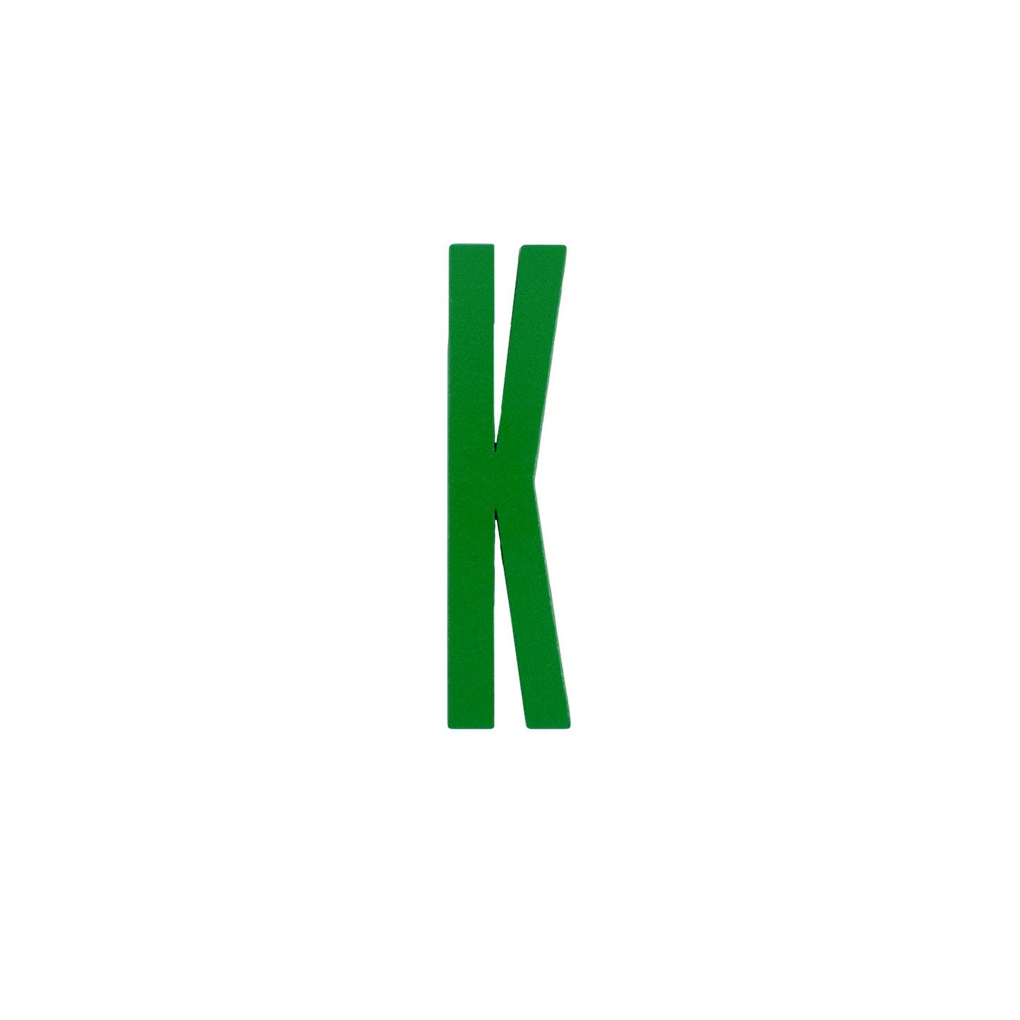 Design Letters Bokstaver i Tre, A-Z - Grønn