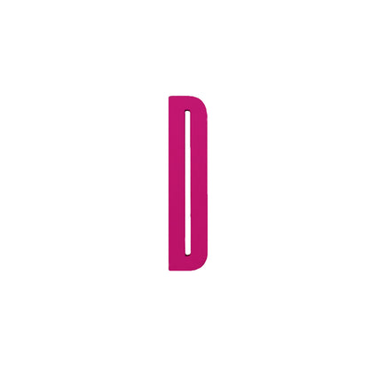 Design Letters Bokstaver i Tre, A-Z - Rosa