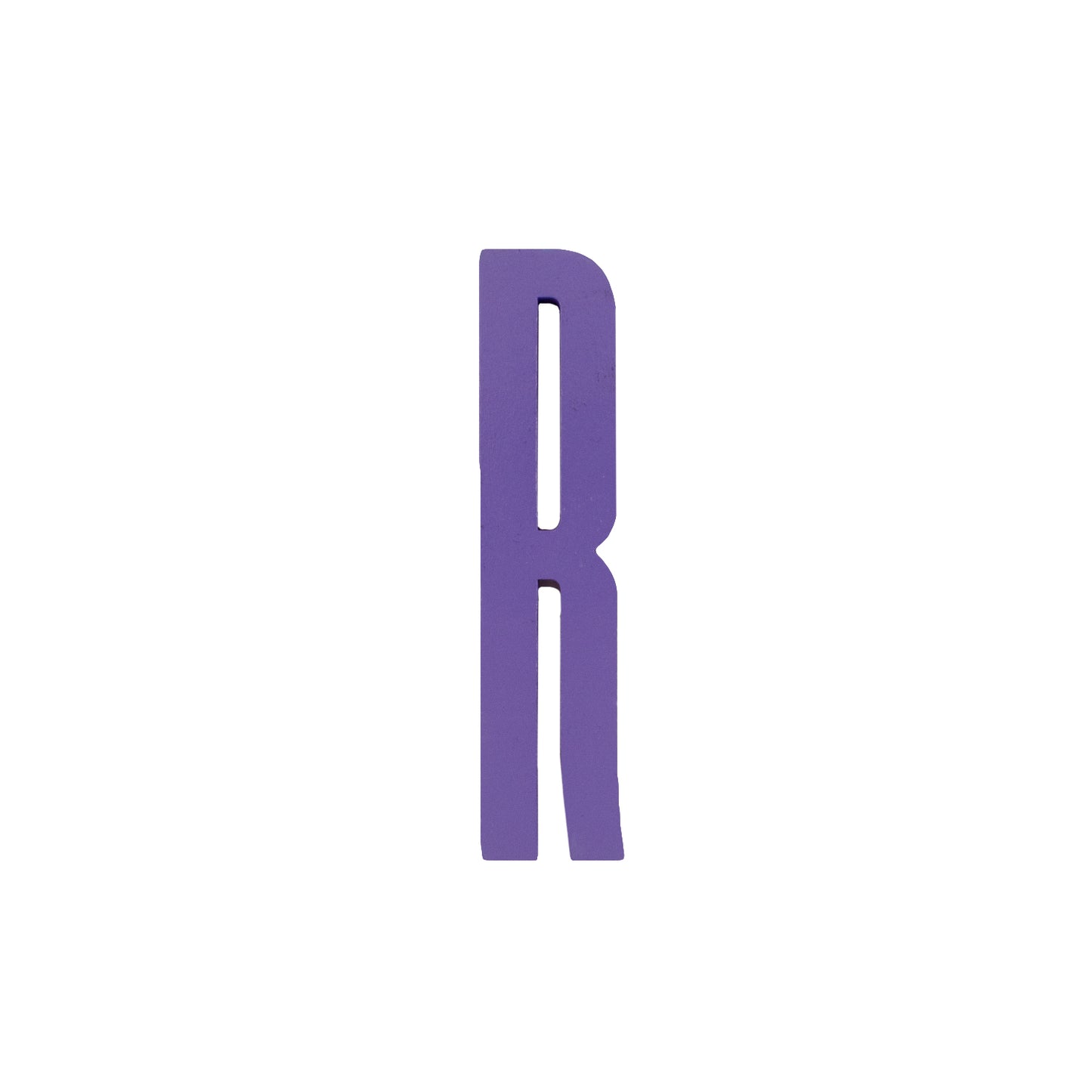Design Letters Bokstaver i Tre, A-Z - Lilla
