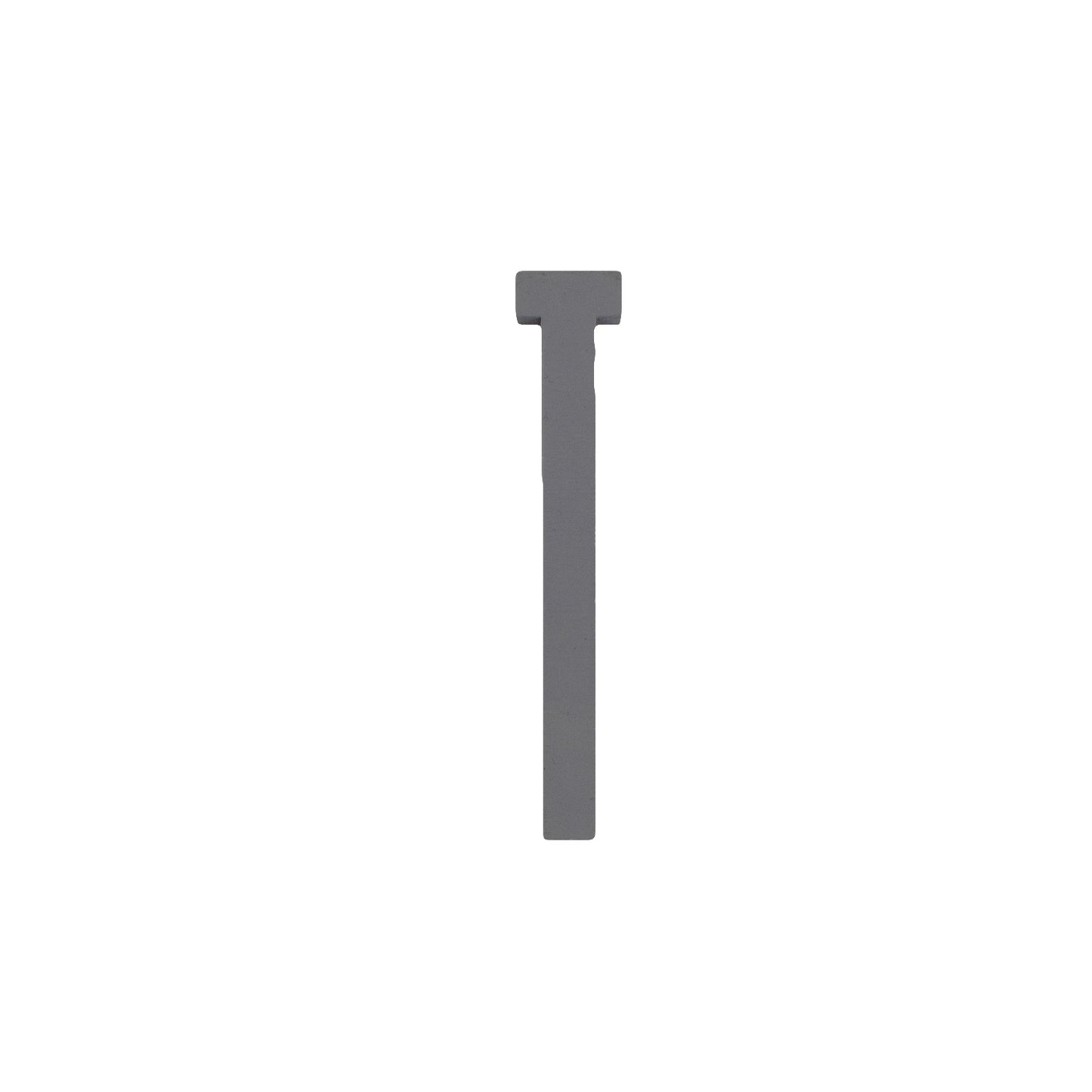 Design Letters Bokstaver i Tre, A-Z - Grå