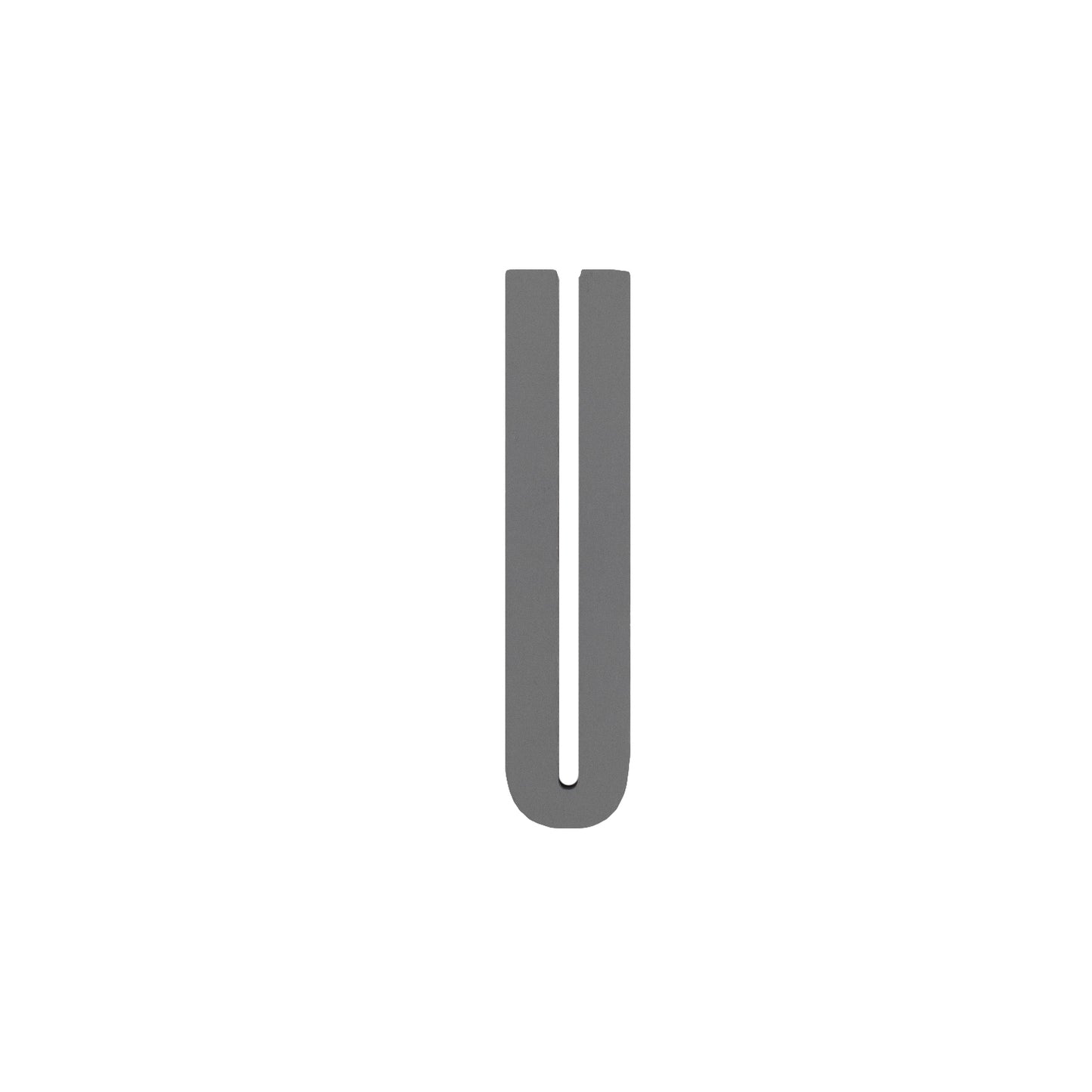 Design Letters Bokstaver i Tre, A-Z - Grå