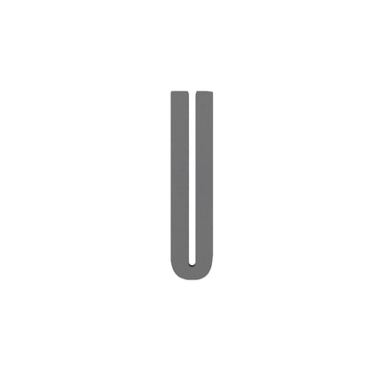 Design Letters Bokstaver i Tre, A-Z - Grå