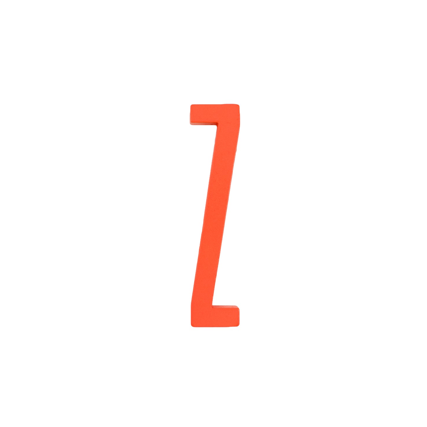 Design Letters Bokstaver i Tre, A-Z - Oransje