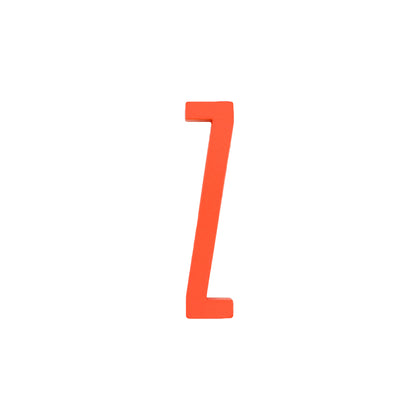 Design Letters Bokstaver i Tre, A-Z - Oransje