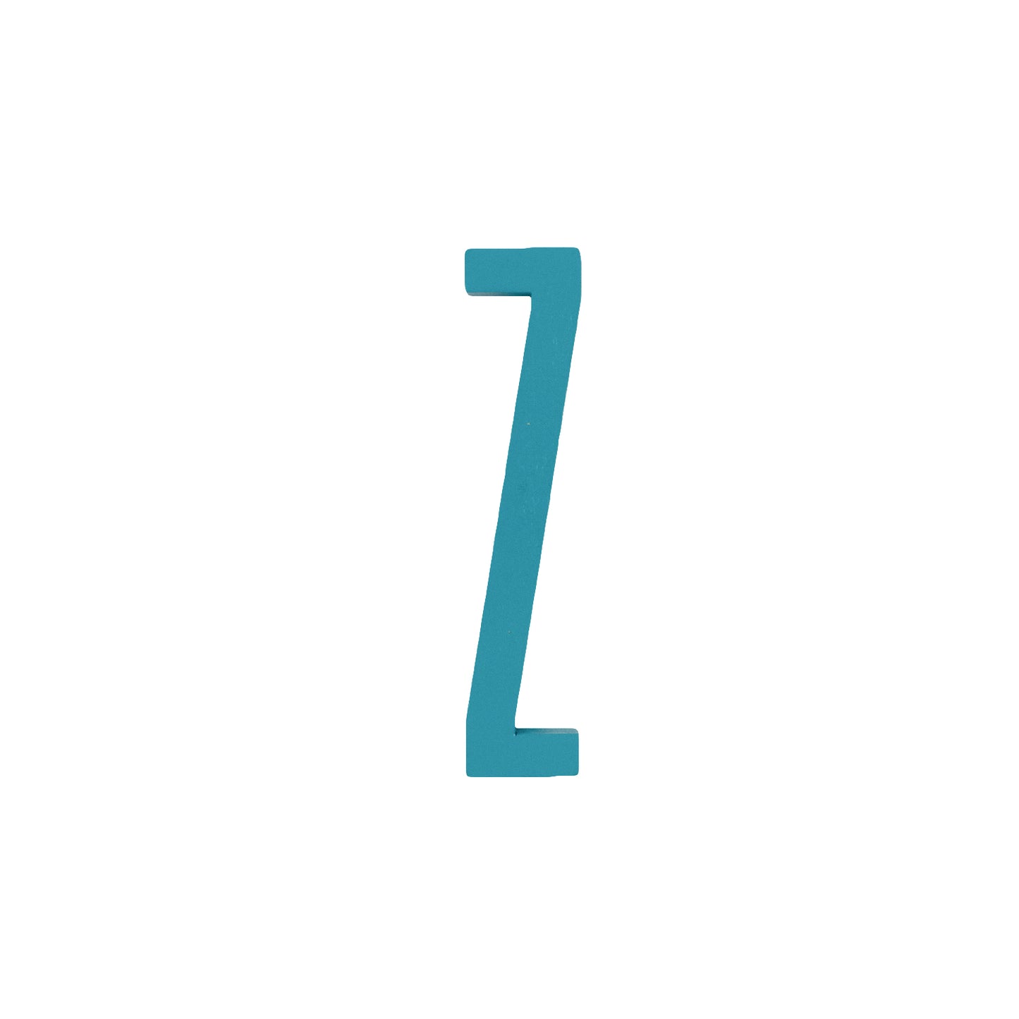 Design Letters Bokstaver i Tre, A-Z - Lyseblå