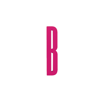Design Letters Bokstaver i Tre, A-Z - Rosa