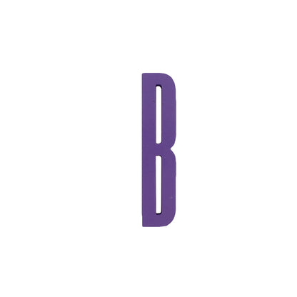 Design Letters Bokstaver i Tre, A-Z - Lilla