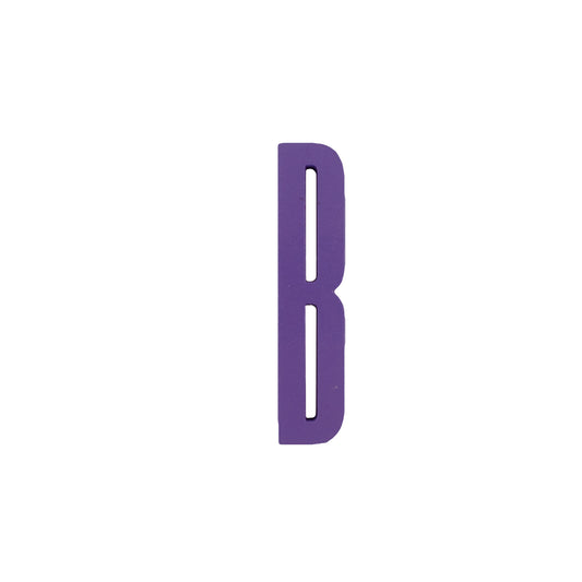 Design Letters Bokstaver i Tre, A-Z - Lilla