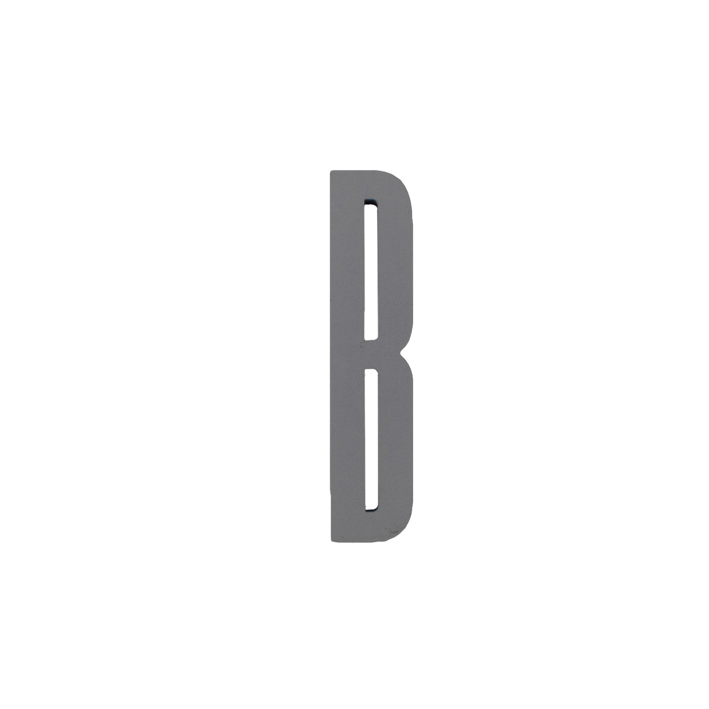 Design Letters Bokstaver i Tre, A-Z - Grå