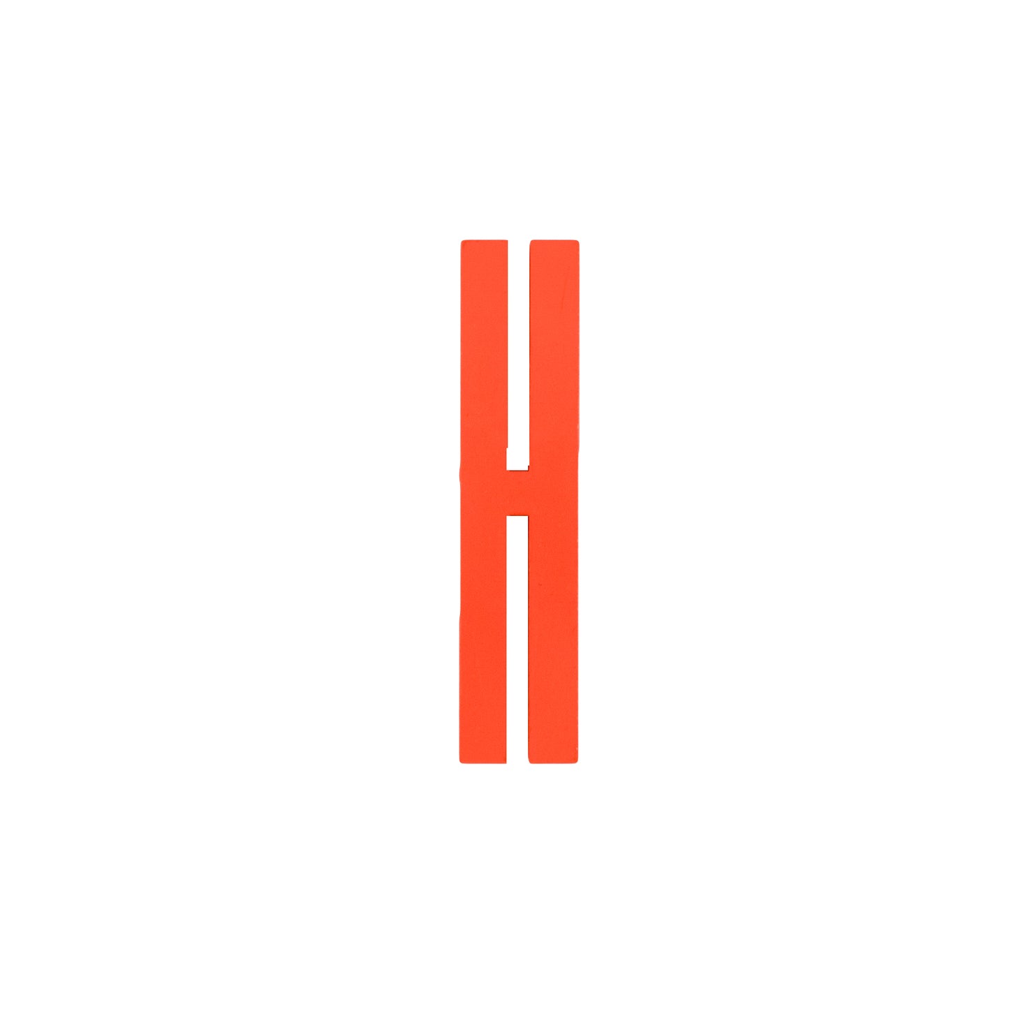 Design Letters Bokstaver i Tre, A-Z - Oransje