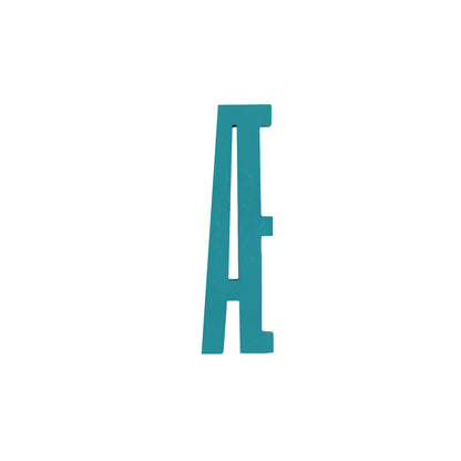 Design Letters Bokstaver i Tre, A-Z - Lyseblå
