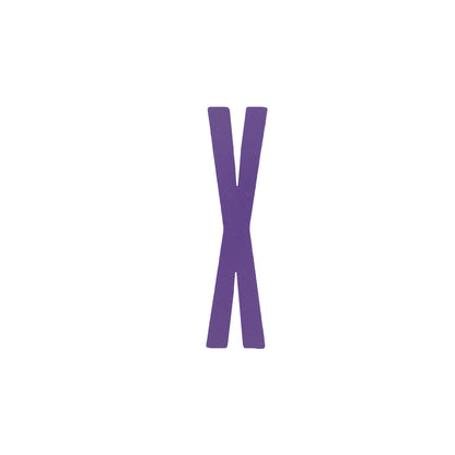 Design Letters Bokstaver i Tre, A-Z - Lilla
