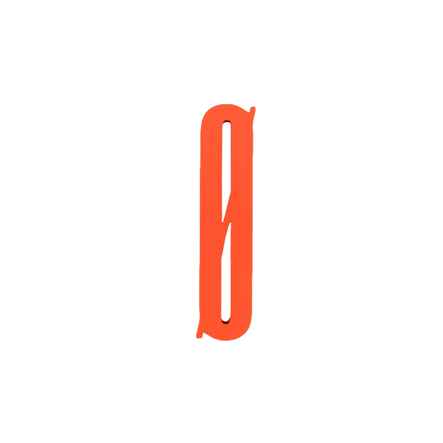 Design Letters Bokstaver i Tre, A-Z - Oransje