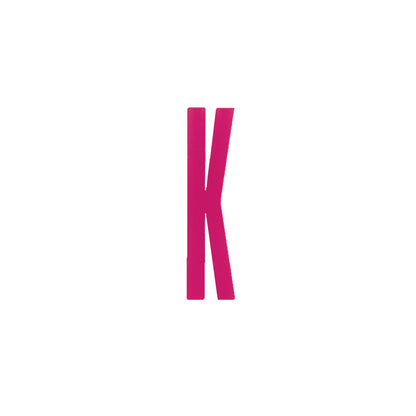 Design Letters Bokstaver i Tre, A-Z - Rosa