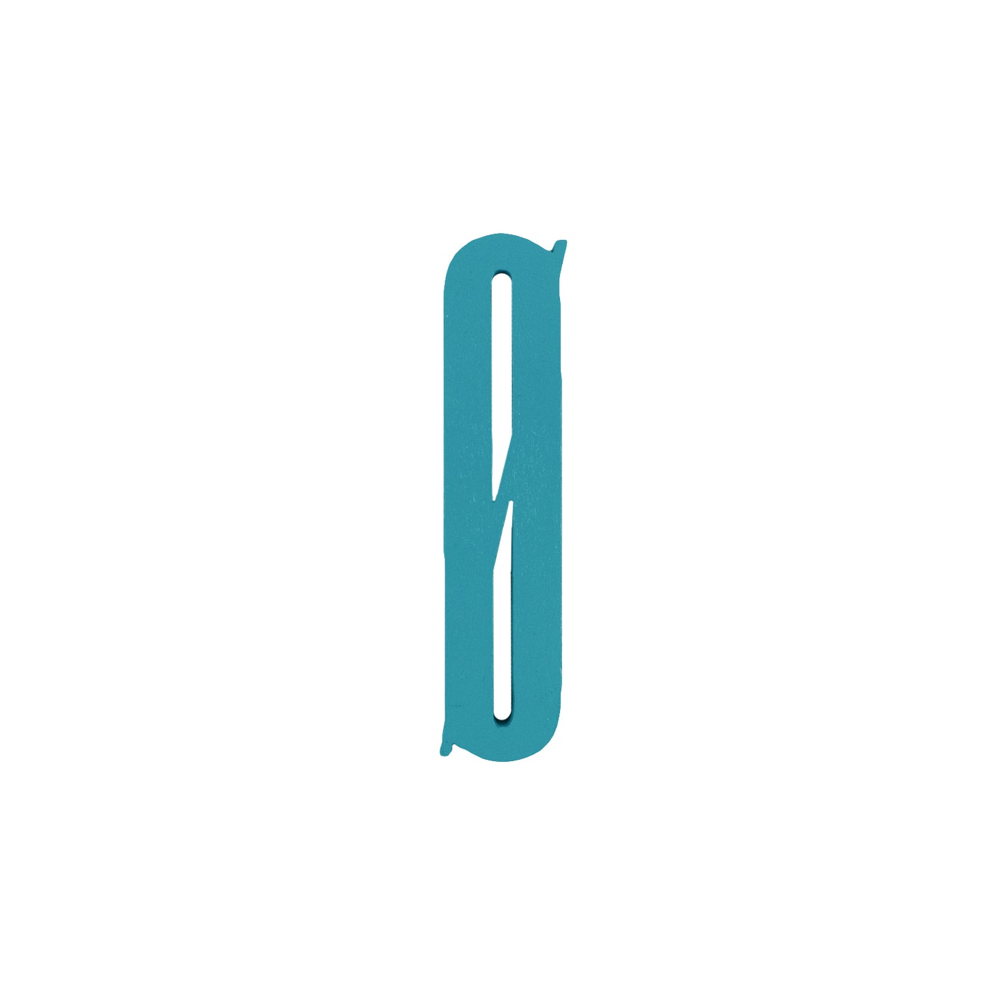 Design Letters Bokstaver i Tre, A-Z - Lyseblå