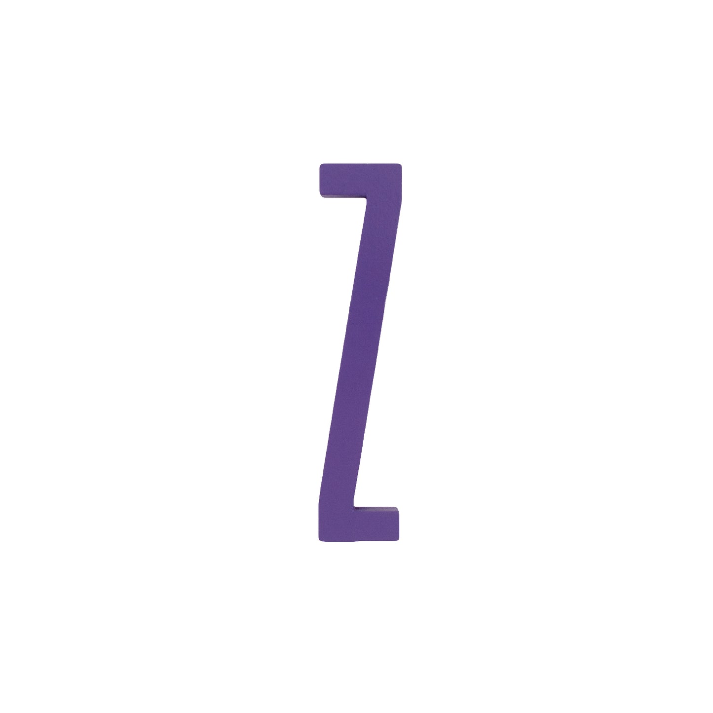 Design Letters Bokstaver i Tre, A-Z - Lilla