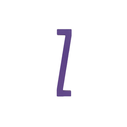 Design Letters Bokstaver i Tre, A-Z - Lilla