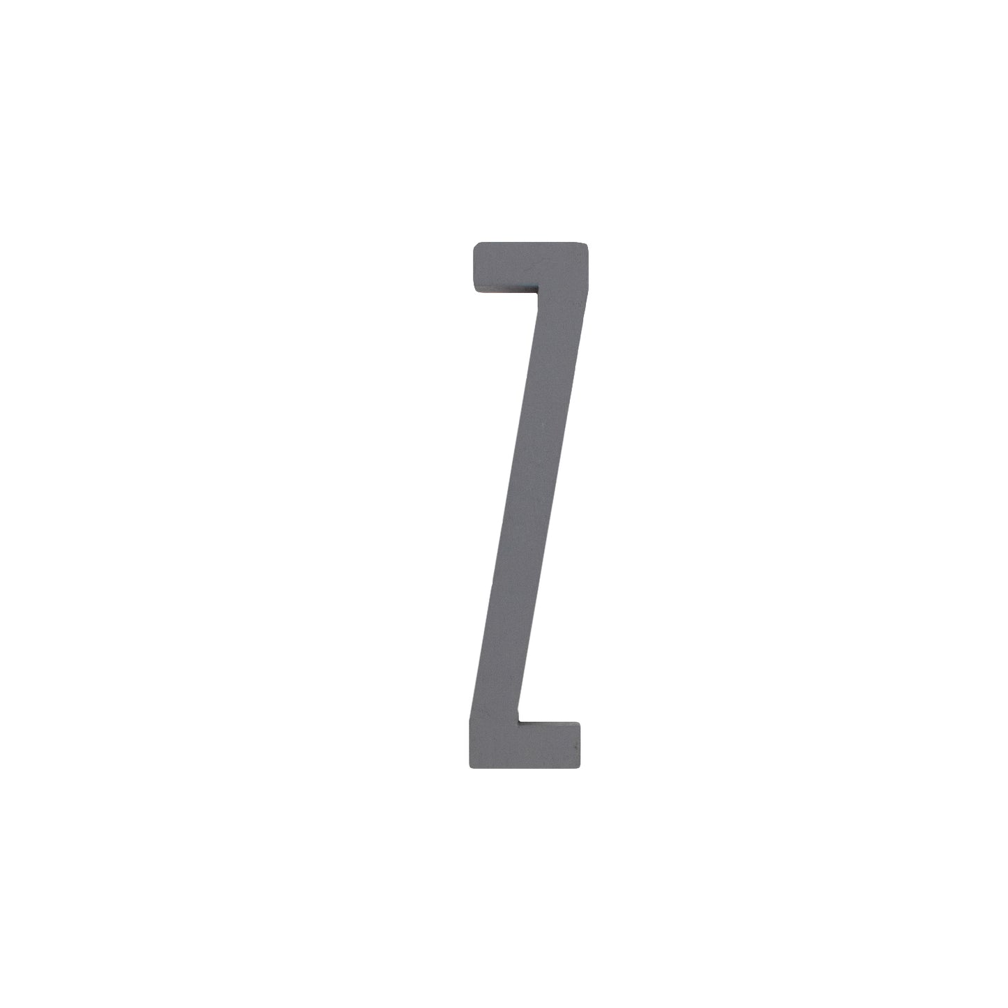Design Letters Bokstaver i Tre, A-Z - Grå