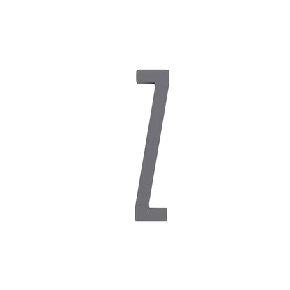 Design Letters Bokstaver i Tre, A-Z - Grå