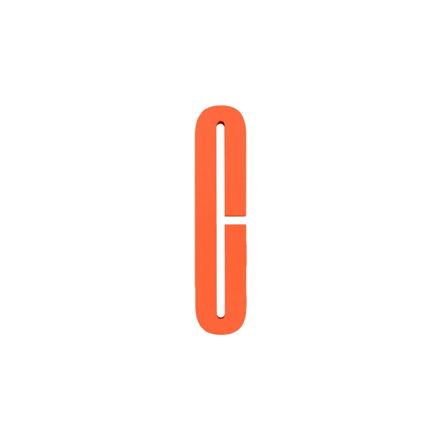 Design Letters Bokstaver i Tre, A-Z - Oransje