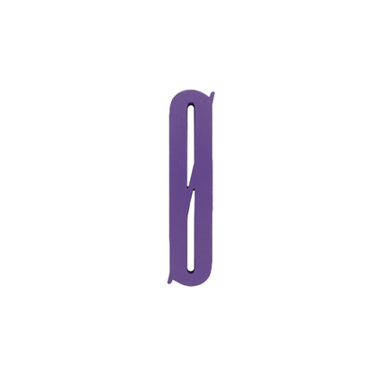 Design Letters Bokstaver i Tre, A-Z - Lilla