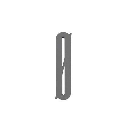 Design Letters Bokstaver i Tre, A-Z - Grå