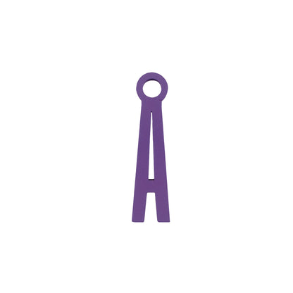 Design Letters Bokstaver i Tre, A-Z - Lilla