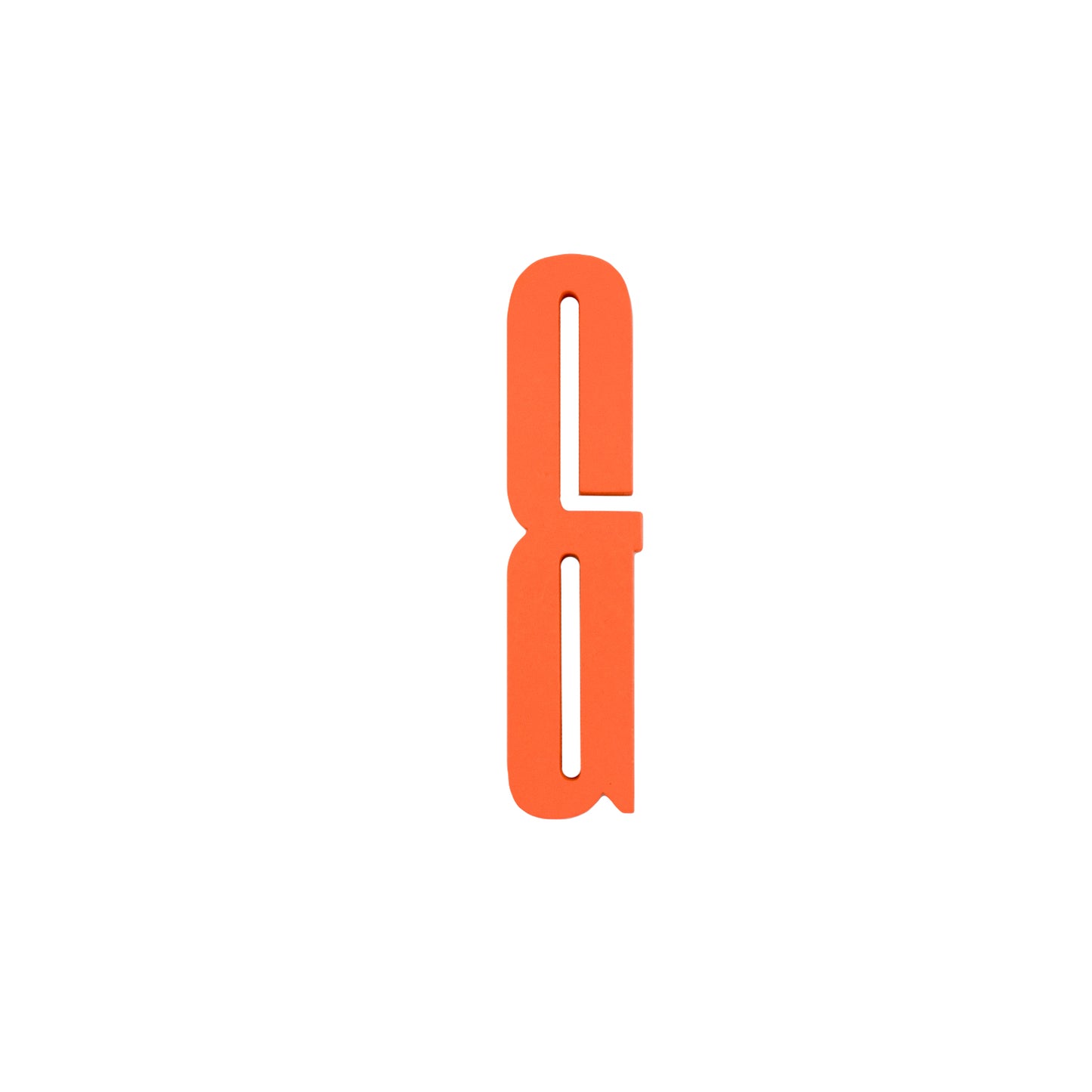 Design Letters Bokstaver i Tre, A-Z - Oransje