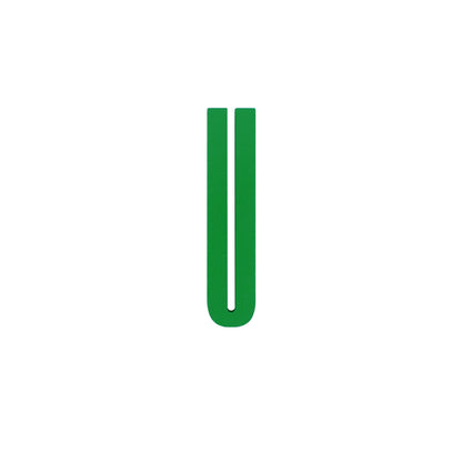 Design Letters Bokstaver i Tre, A-Z - Grønn
