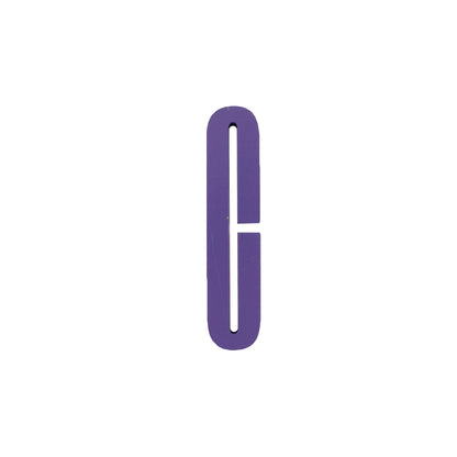 Design Letters Bokstaver i Tre, A-Z - Lilla