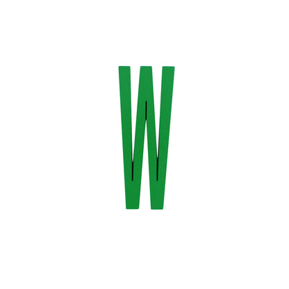 Design Letters Bokstaver i Tre, A-Z - Grønn