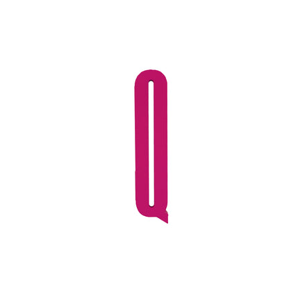 Design Letters Bokstaver i Tre, A-Z - Rosa