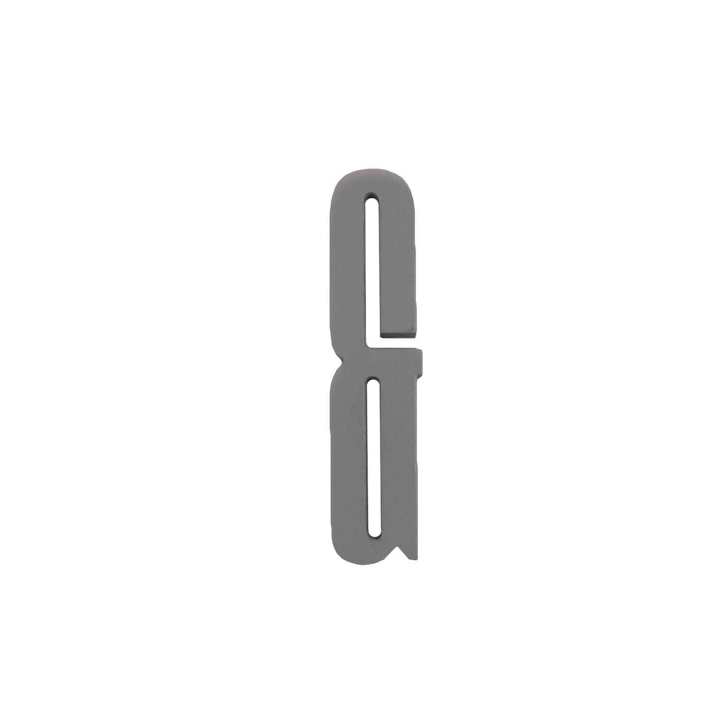 Design Letters Bokstaver i Tre, A-Z - Grå