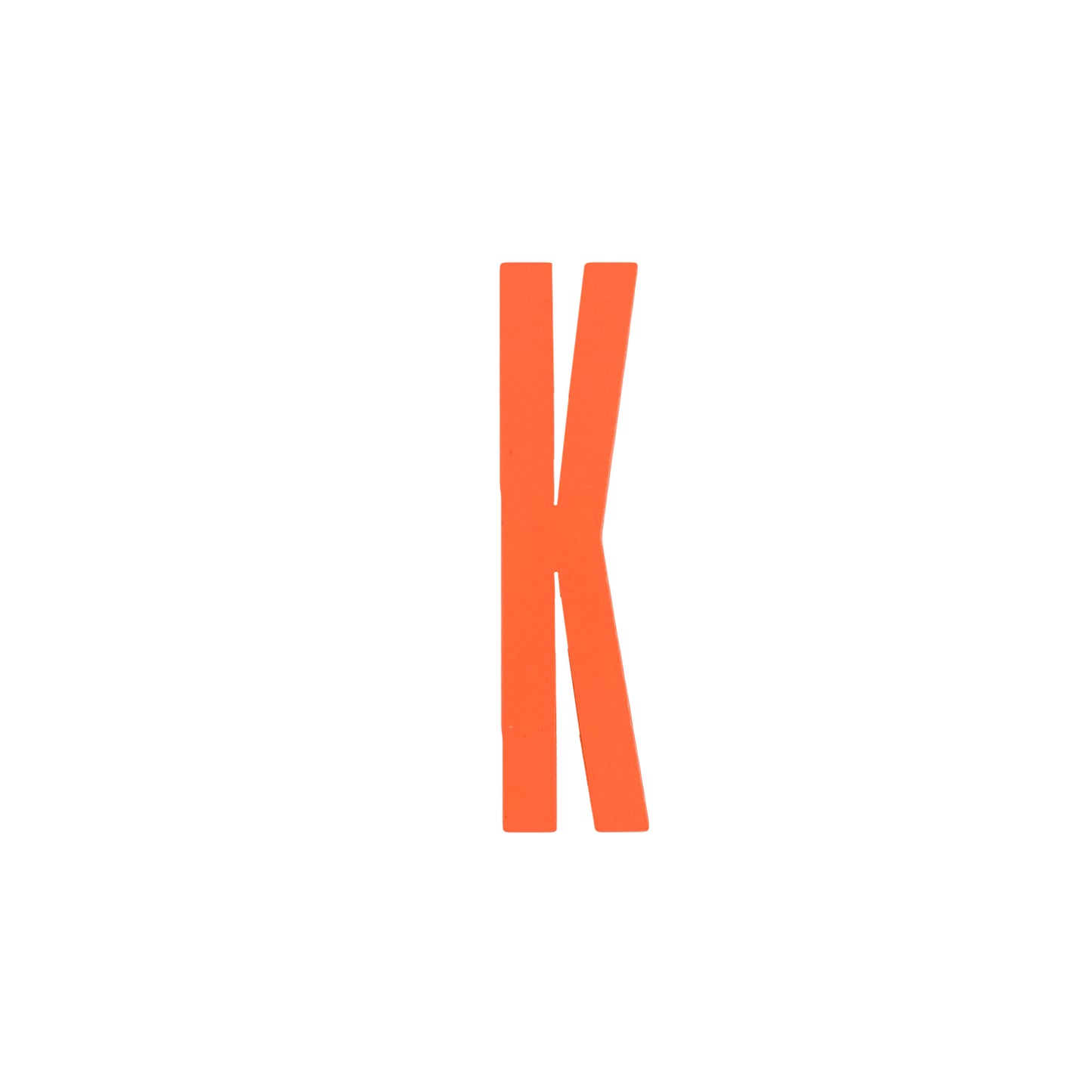 Design Letters Bokstaver i Tre, A-Z - Oransje