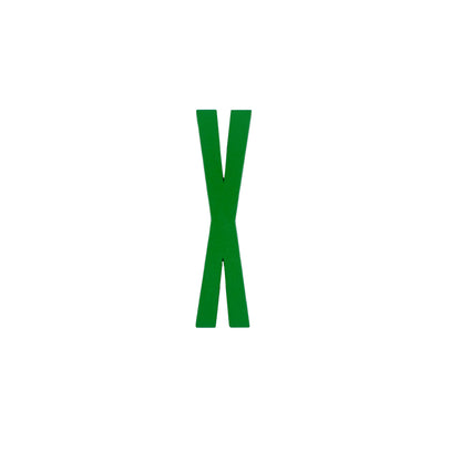 Design Letters Bokstaver i Tre, A-Z - Grønn