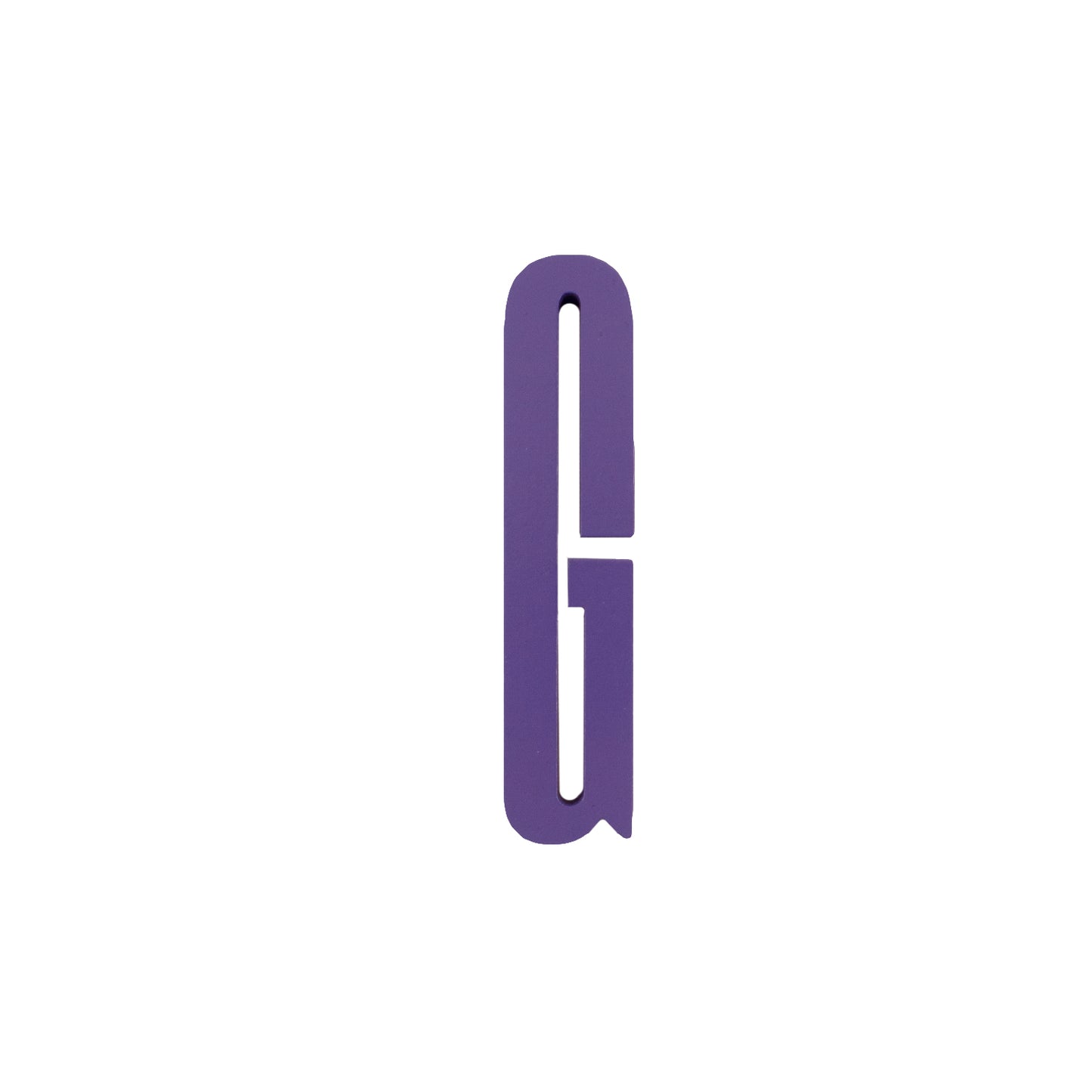Design Letters Bokstaver i Tre, A-Z - Lilla