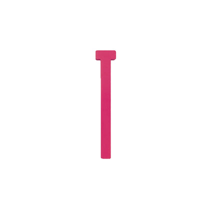 Design Letters Bokstaver i Tre, A-Z - Rosa