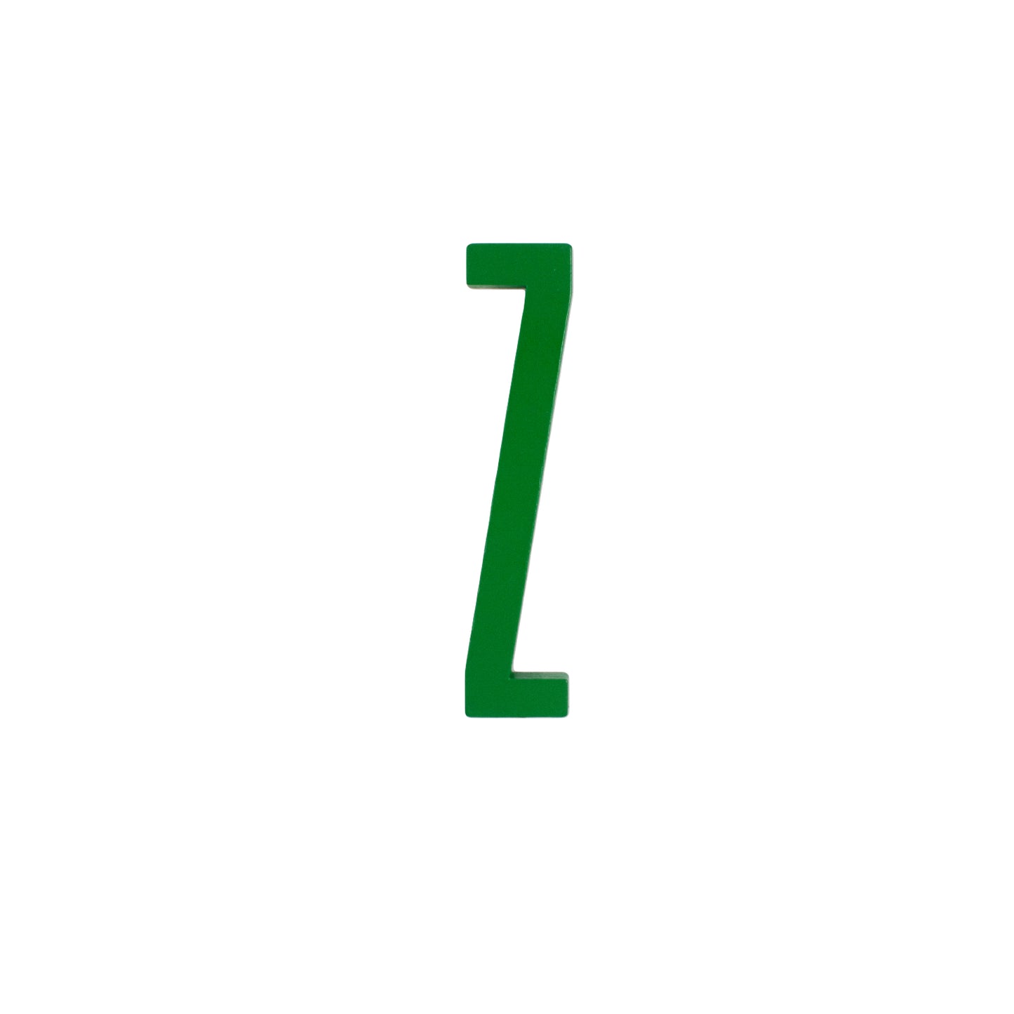 Design Letters Bokstaver i Tre, A-Z - Grønn