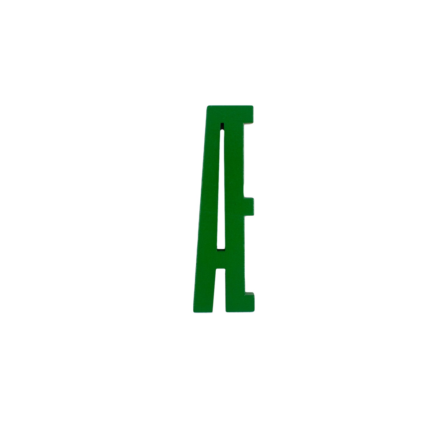 Design Letters Bokstaver i Tre, A-Z - Grønn