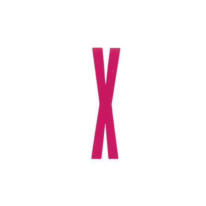 Design Letters Bokstaver i Tre, A-Z - Rosa