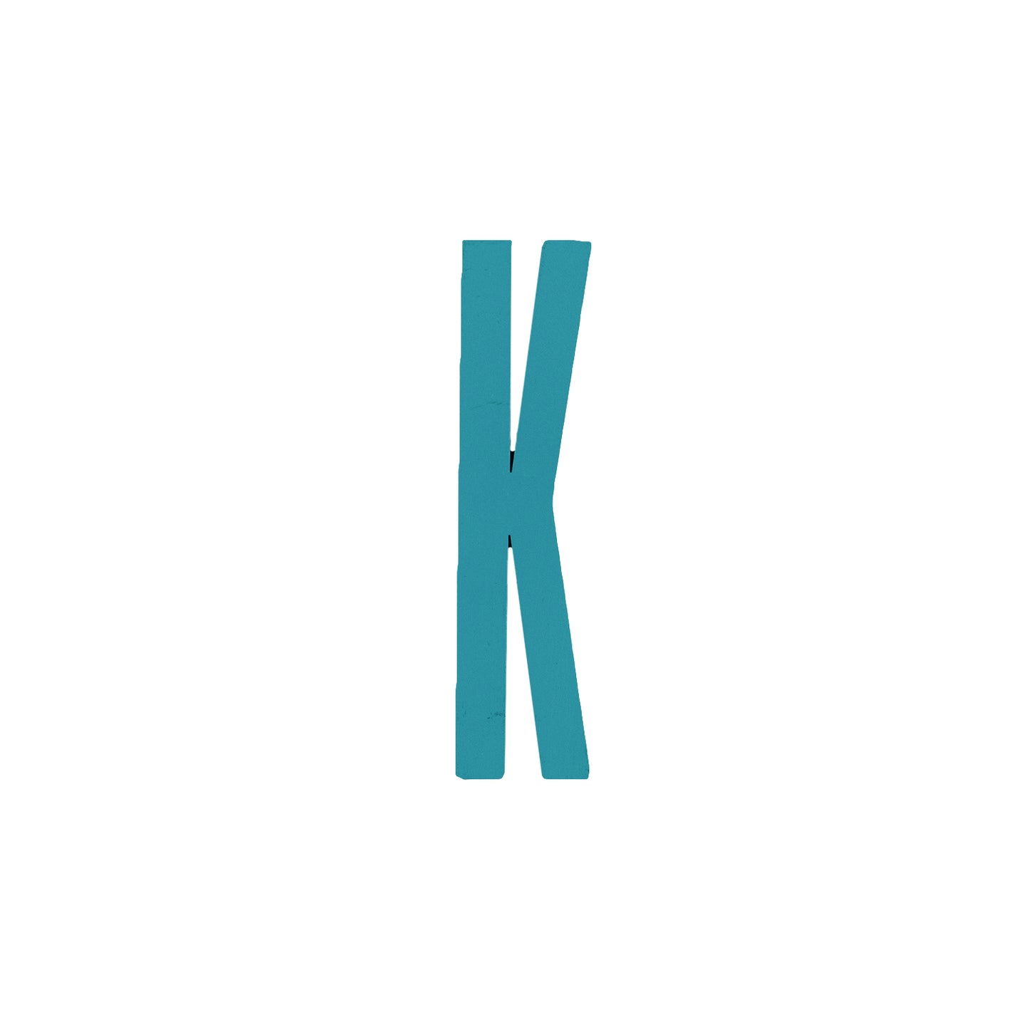 Design Letters Bokstaver i Tre, A-Z - Lyseblå