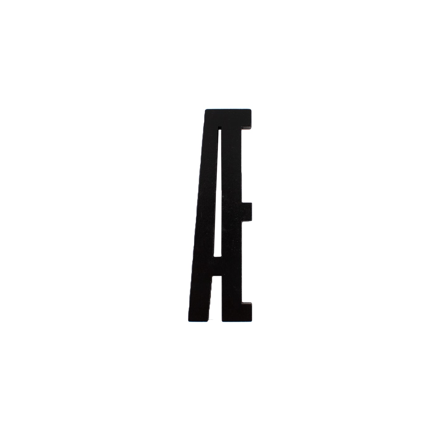 Design Letters Bokstaver i Tre, A-Z - Sort