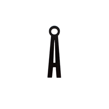 Design Letters Bokstaver i Tre, A-Z - Sort