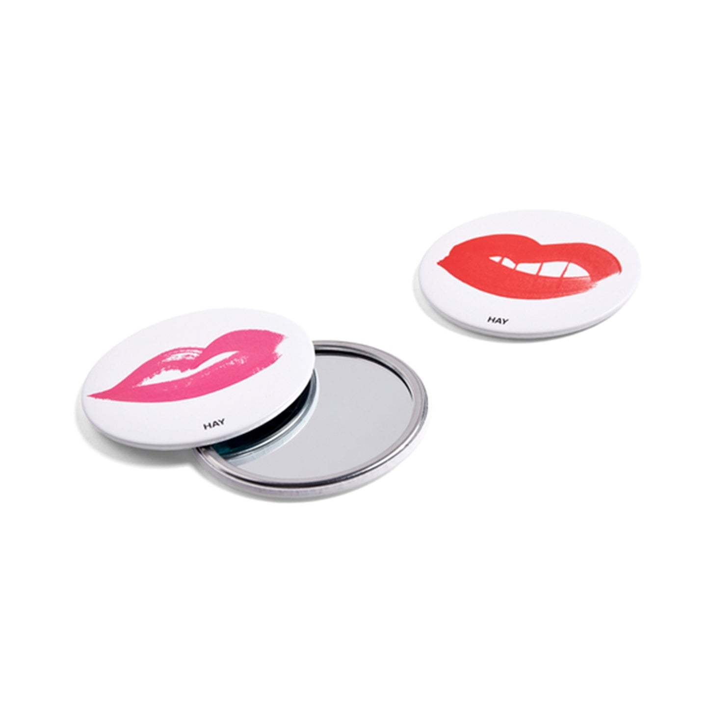 HAY Pocket Mirror Lips, Rød