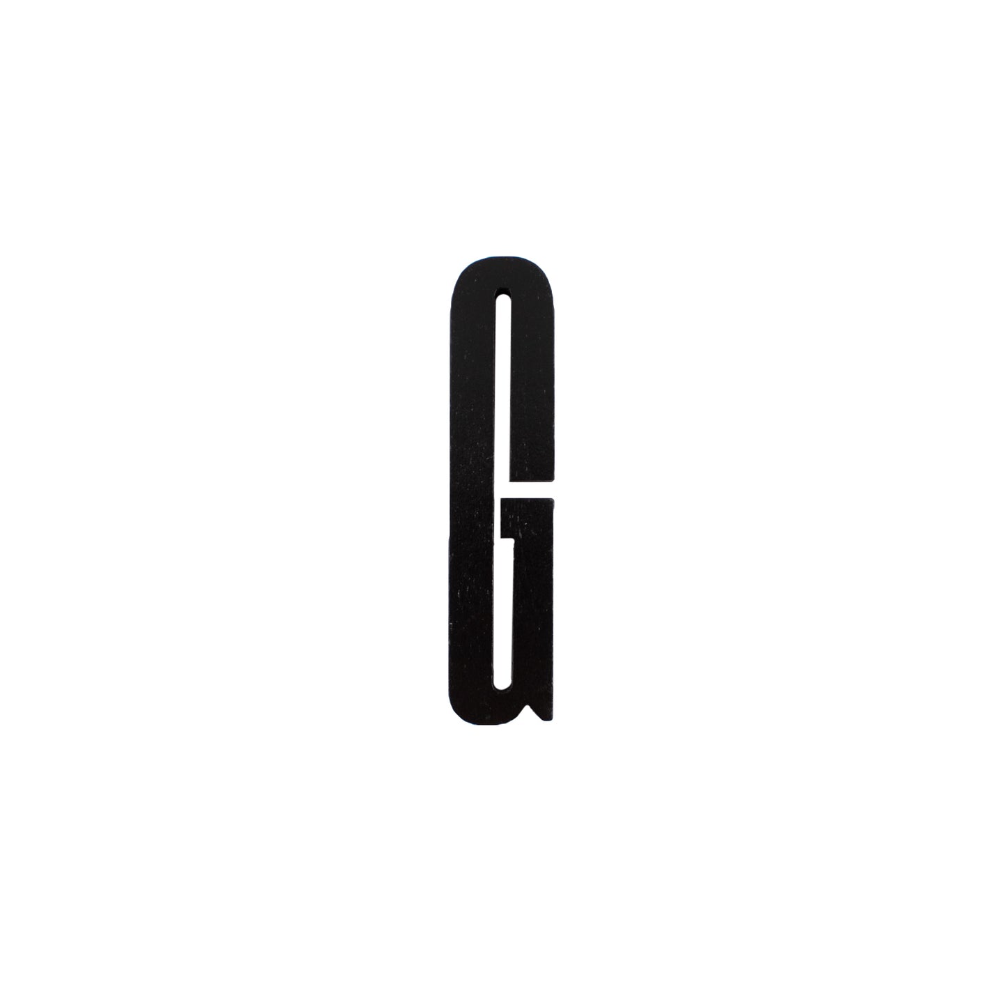 Design Letters Bokstaver i Tre, A-Z - Sort