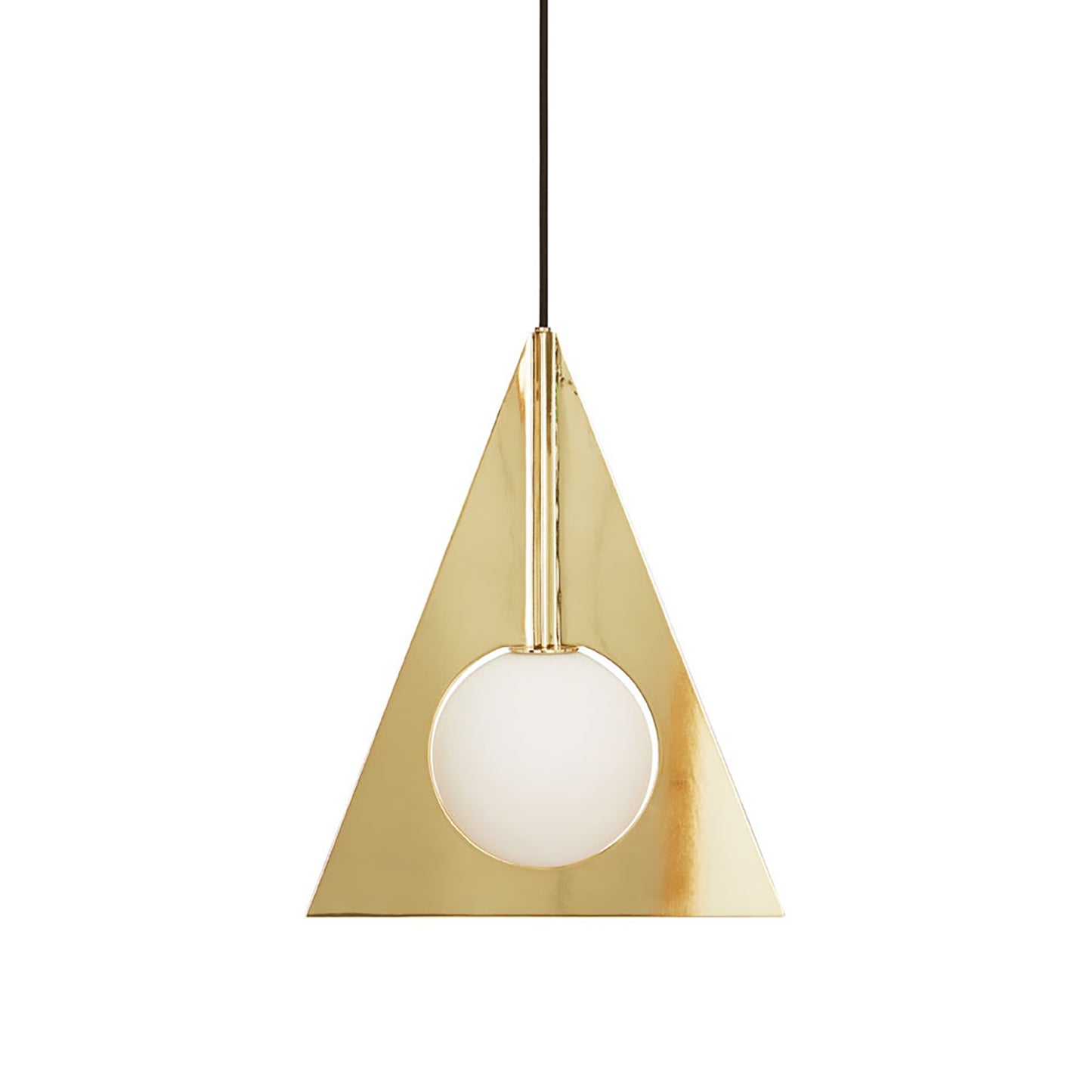Tom Dixon Plane Triangle Pendel, Messing 3 stk.