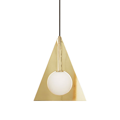 Tom Dixon Plane Triangle Pendel, Messing 3 stk.